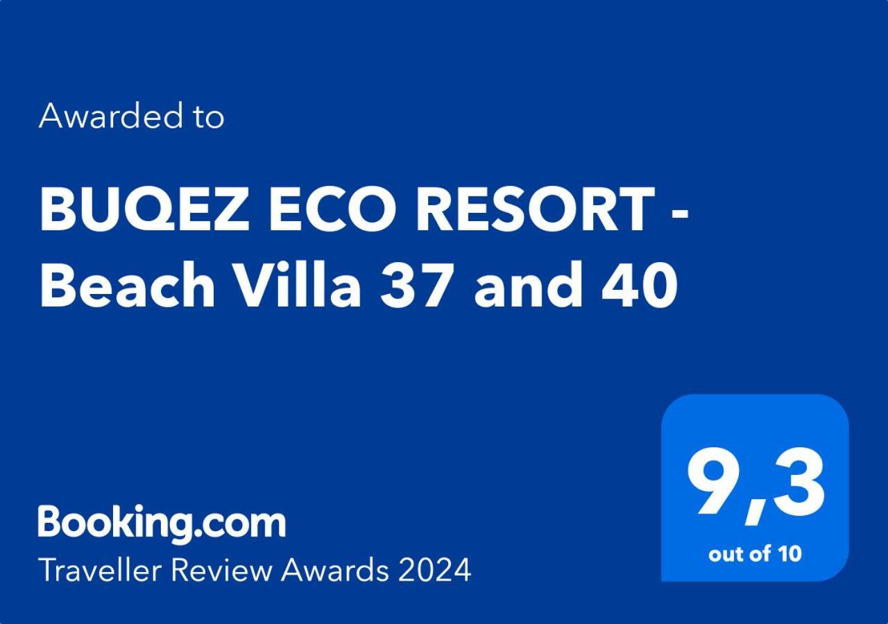 Buqez Eco Resort - Beach Villa 37 And 40 Pakostane Ngoại thất bức ảnh